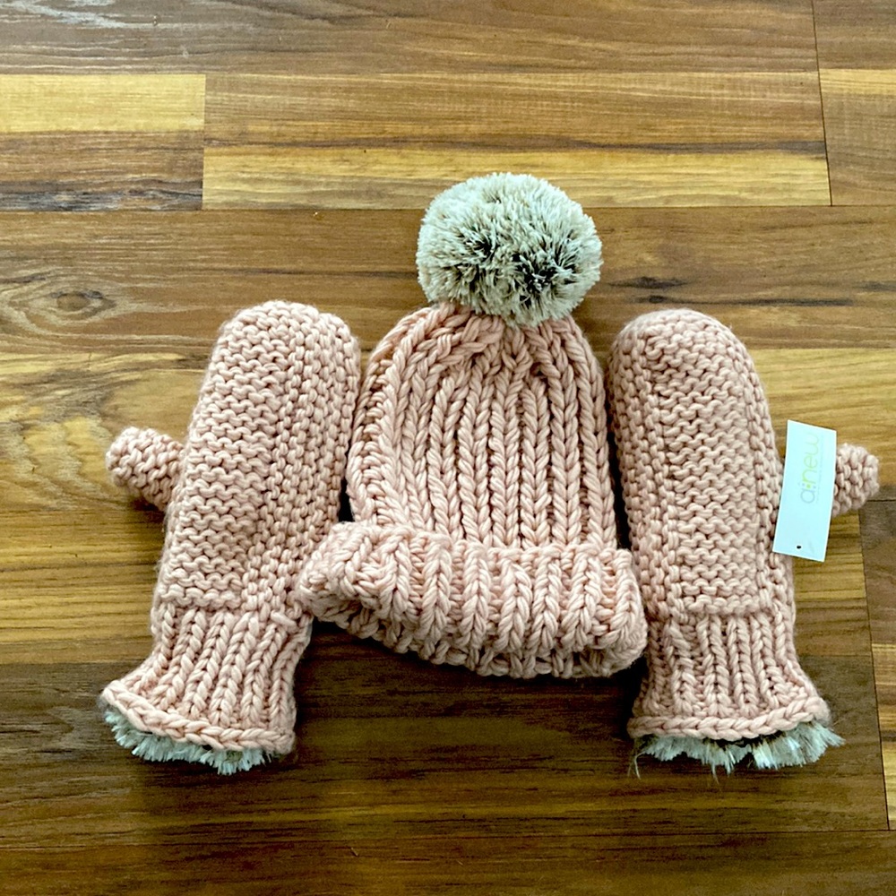 Anew Hat and Gloves